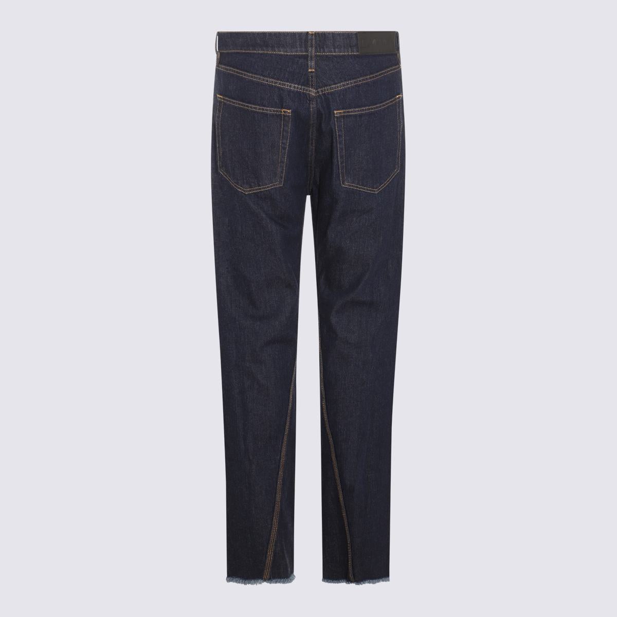 LANVIN BLUE DENIM JEANS - 2