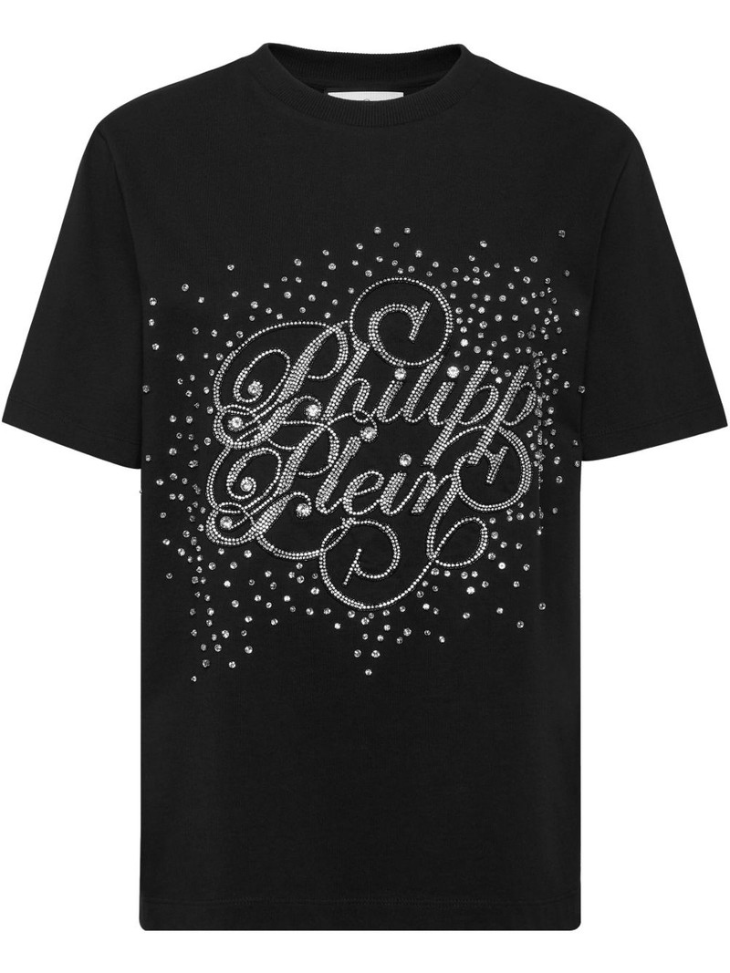 crystal-embellished T-Shirt 1