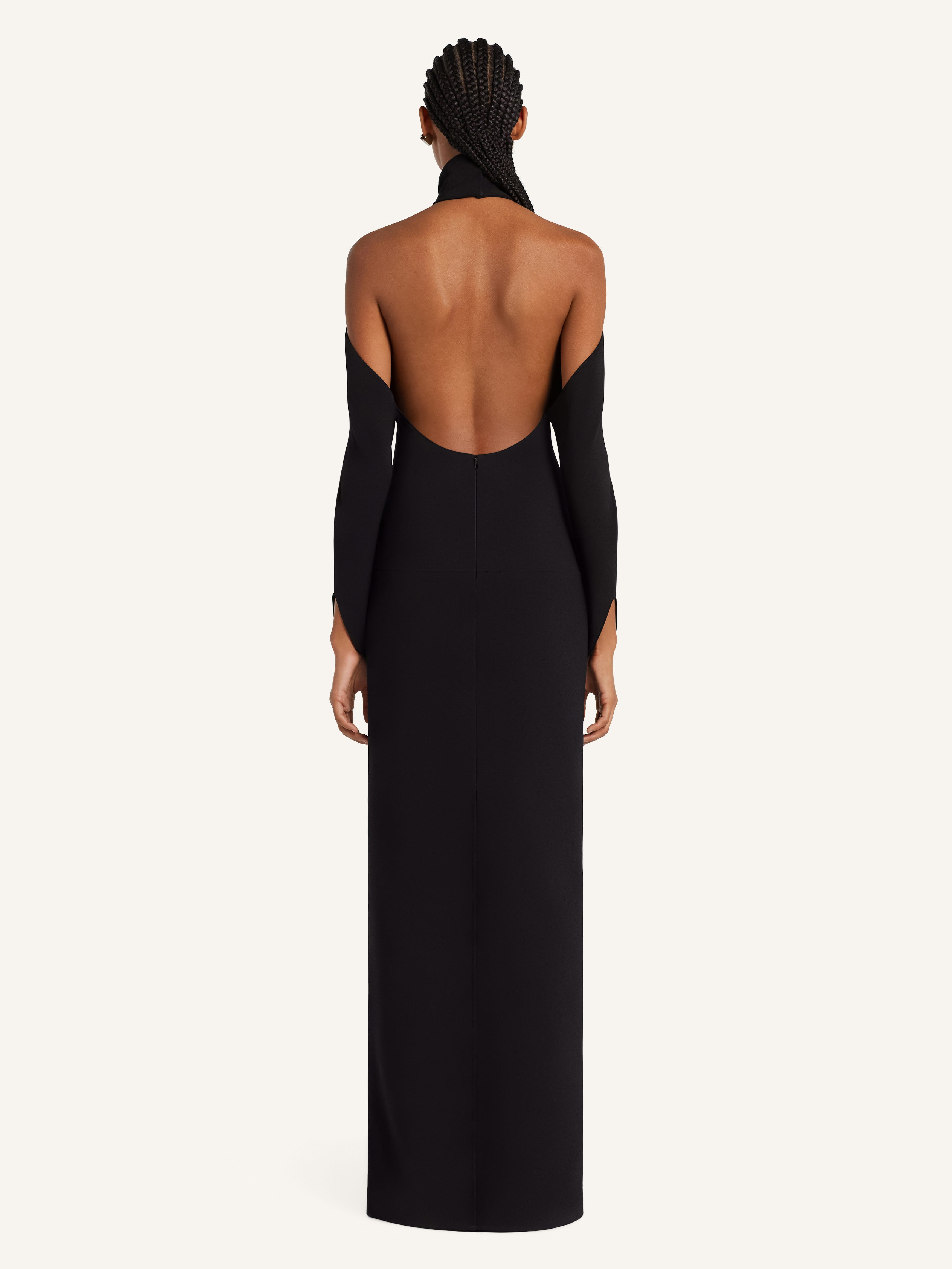 CIRCLE MOCKNECK GOWN - 4