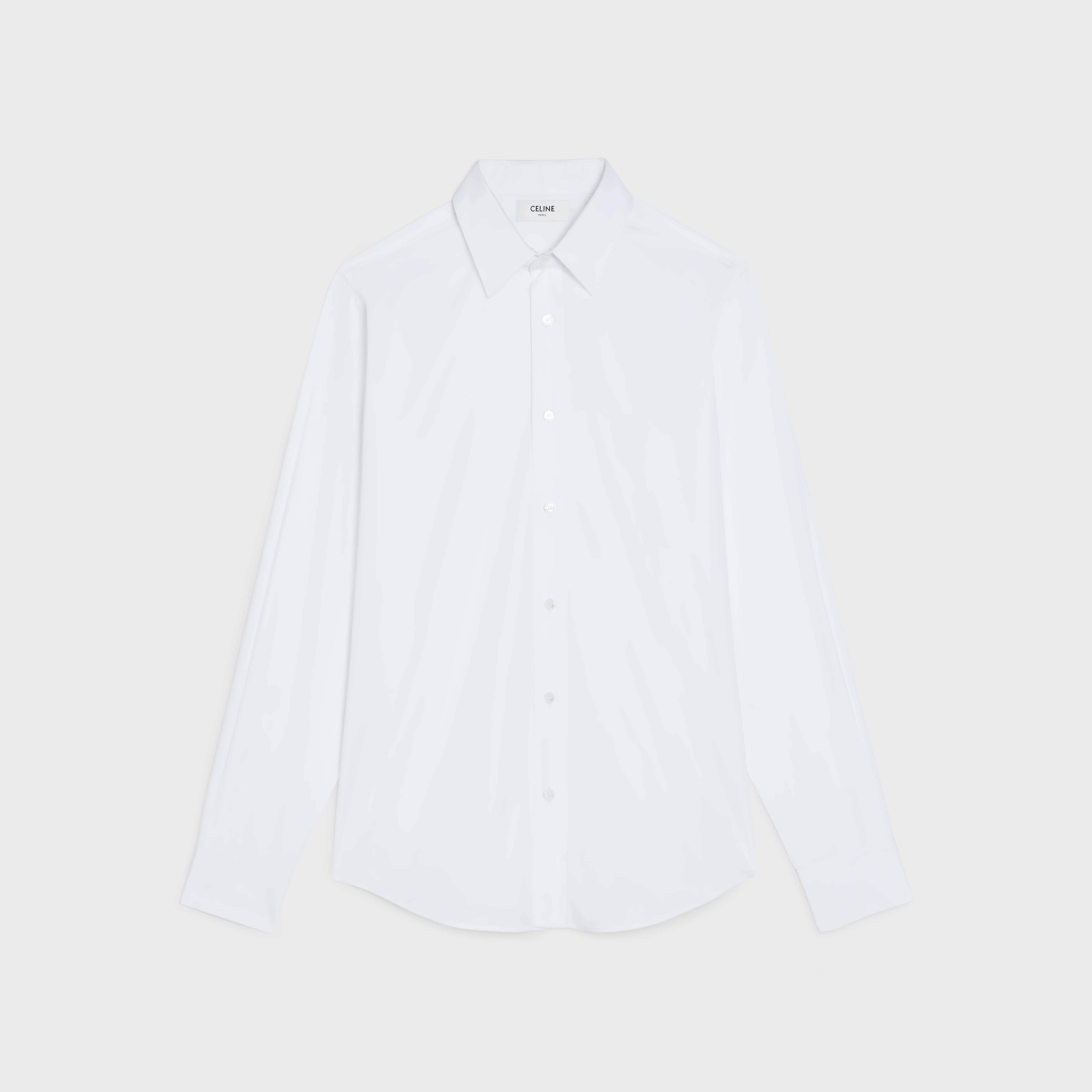 LOOSE SHIRT IN COTTON POPLIN - 1