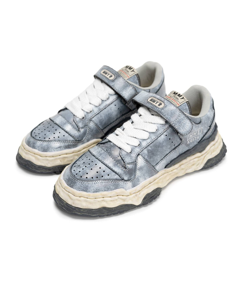 【EXCLUSIVE EDITION】"KEITH" OG Sole Brushed Leather Low-top Sneaker 17