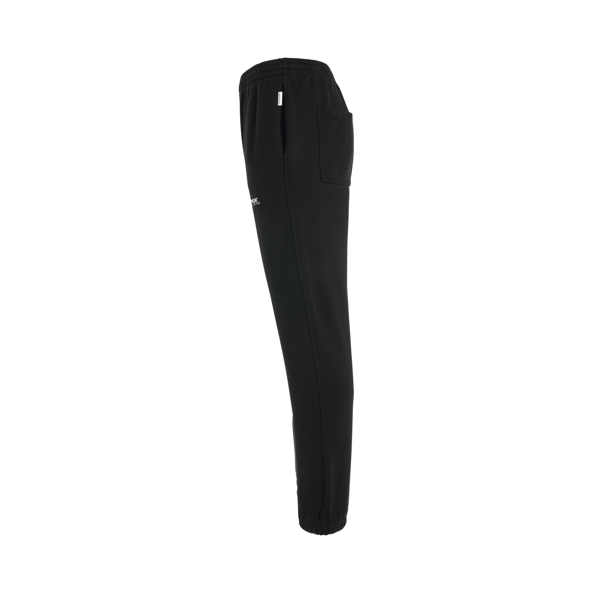 Patron of the Club Sweatpants in Black - 3