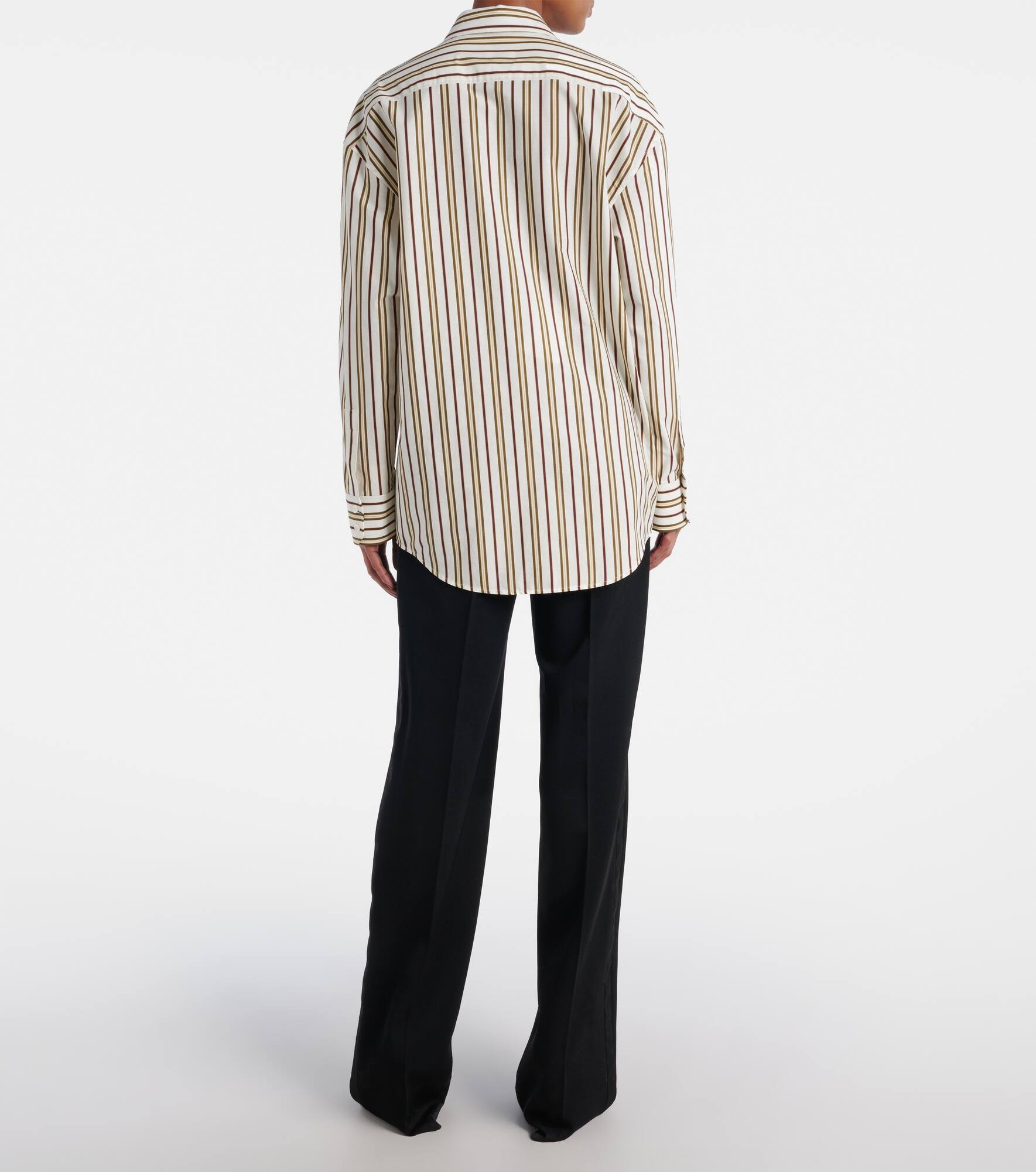 Cassandre striped cotton poplin shirt - 3