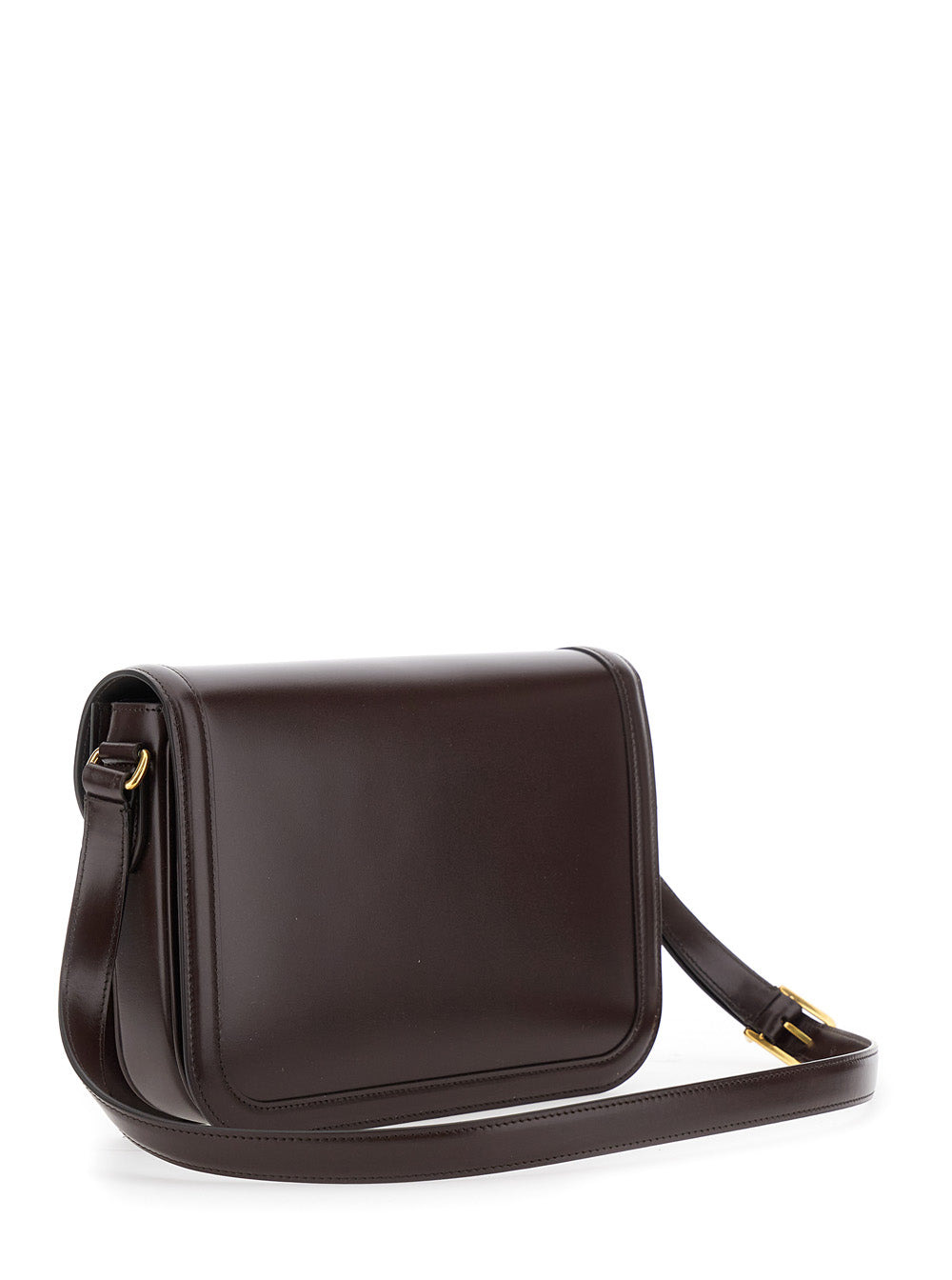 Valentino Garavani Women '9To5' Brown Crossbody Bag With Vlogo Detail On The Front And Adjustable Sh - 3