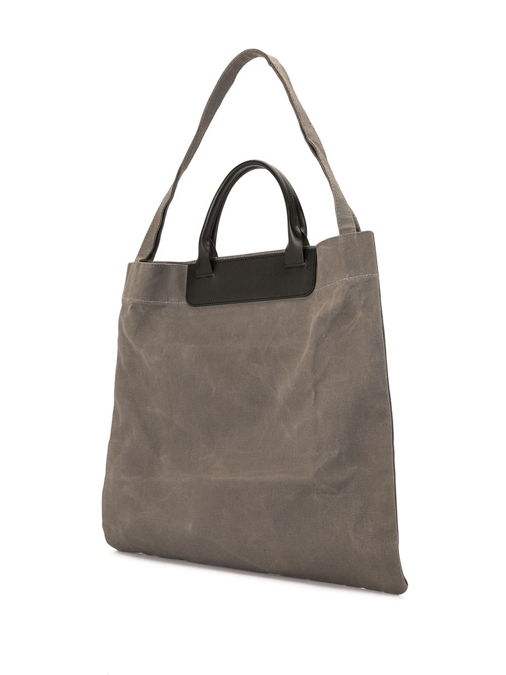 logo canvas shopping tote  - 3