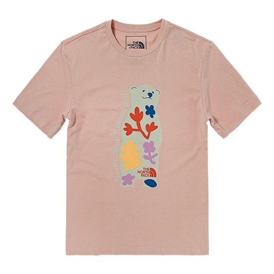 THE NORTH FACE Graphic T-Shirt 'Pink' NF0A4UDM-UBF - 1