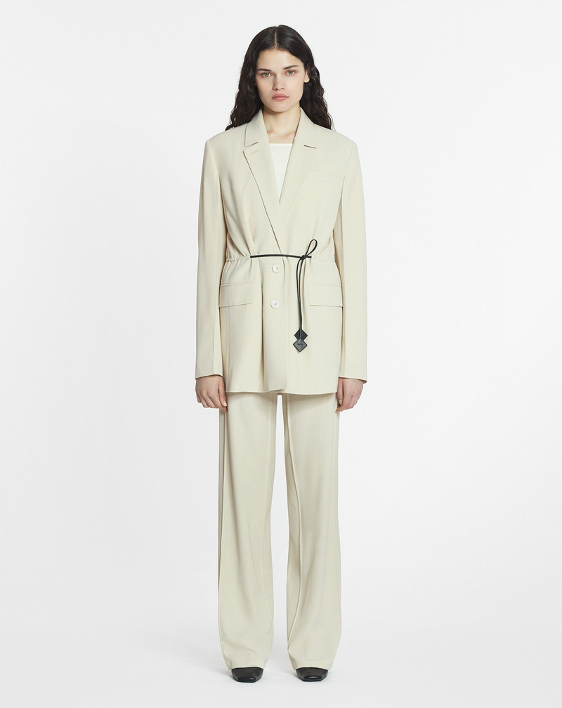 Lanvin TAILORED WOOL-BLEND PANTS outlook