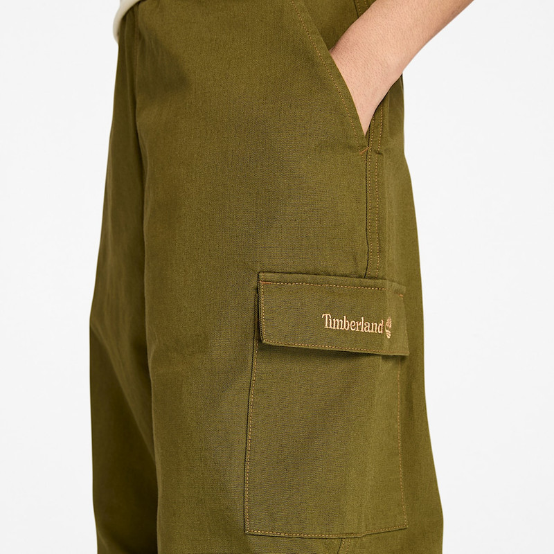 Washed Duck Canvas Cargo Pant 5