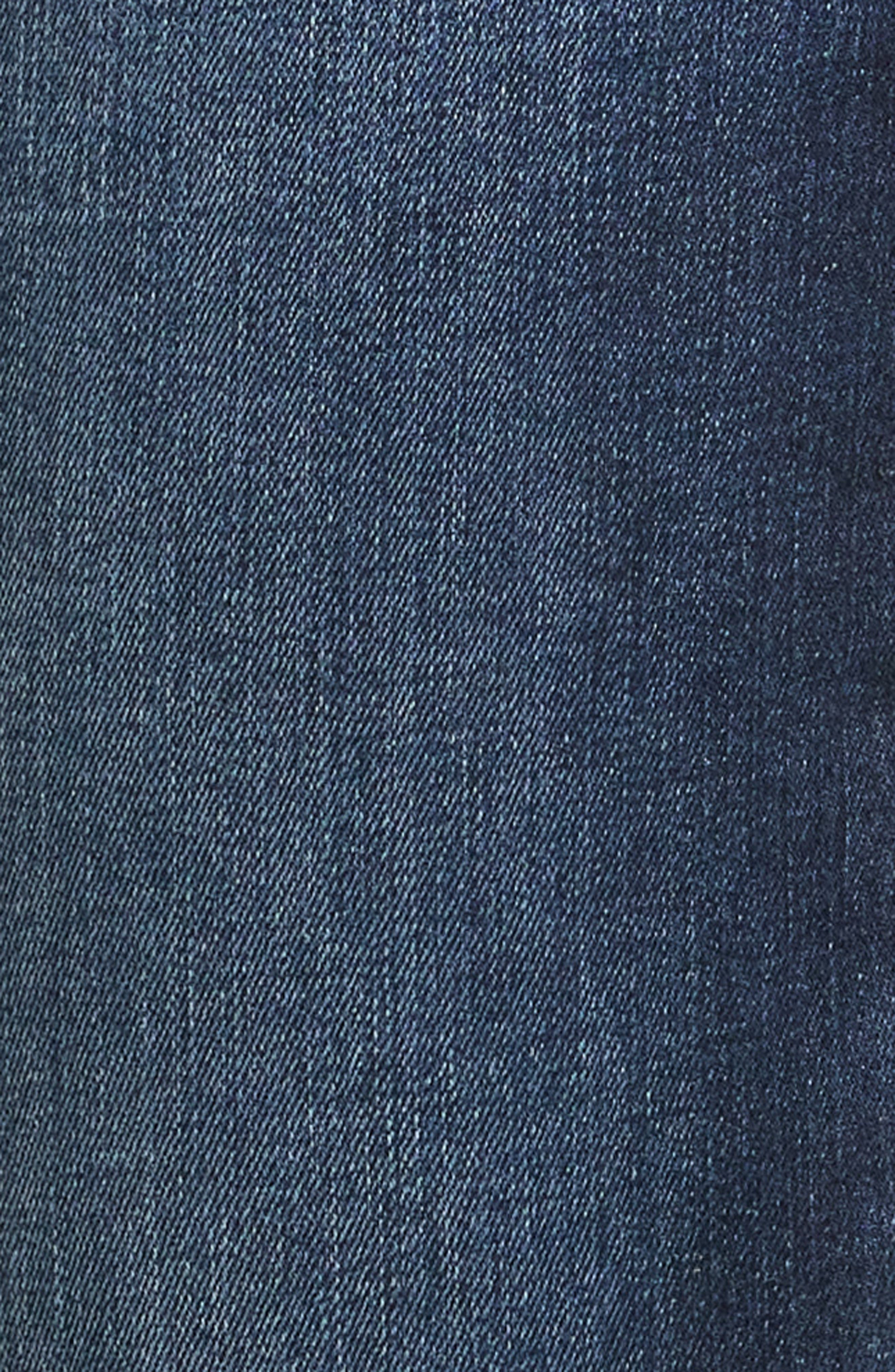 L'AGENCE Kendra Raw Hem Flare Crop Jeans in Columbia at Nordstrom - 6