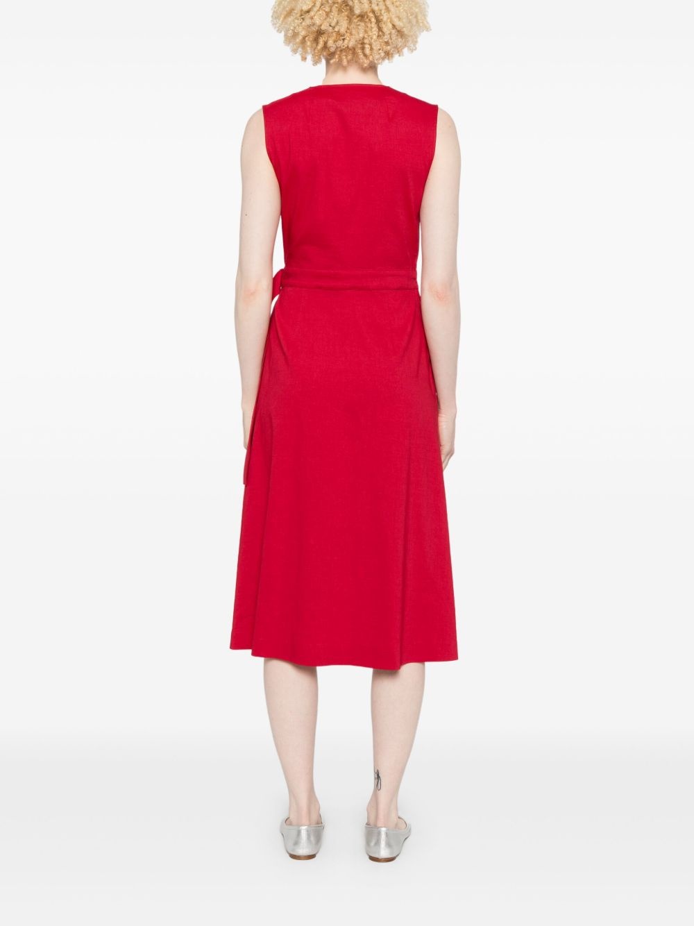 A-line midi dress - 4