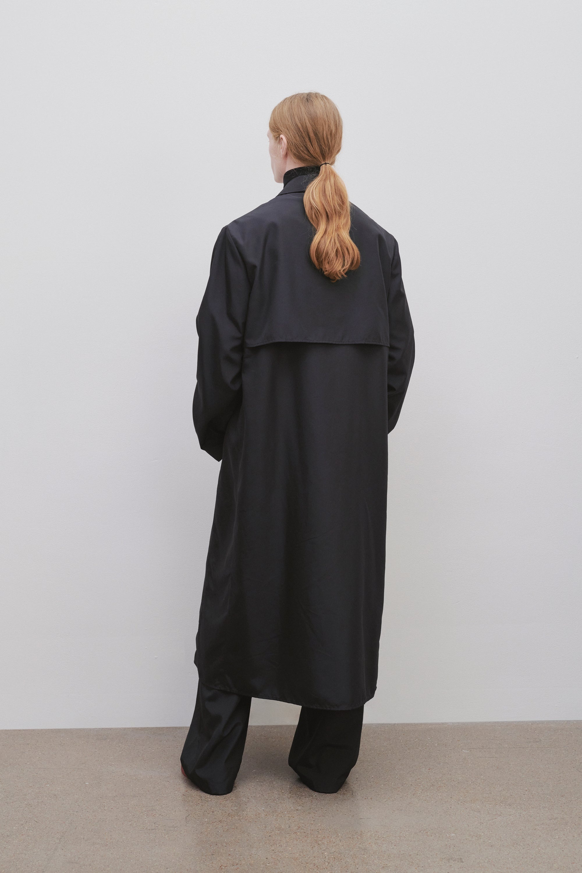 Erwin Coat in Silk and Nylon - 5