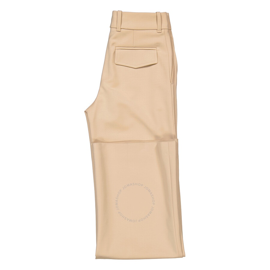 Chloe Ladies Barley Brown Flared Pants - 7
