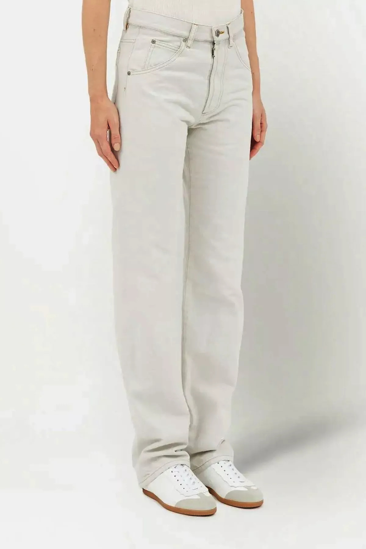 Straight leg jeans - 2