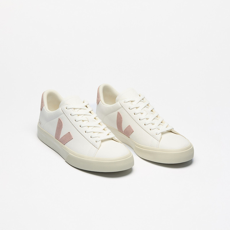 VEJA CAMPO LEATHER WHITE BABE outlook