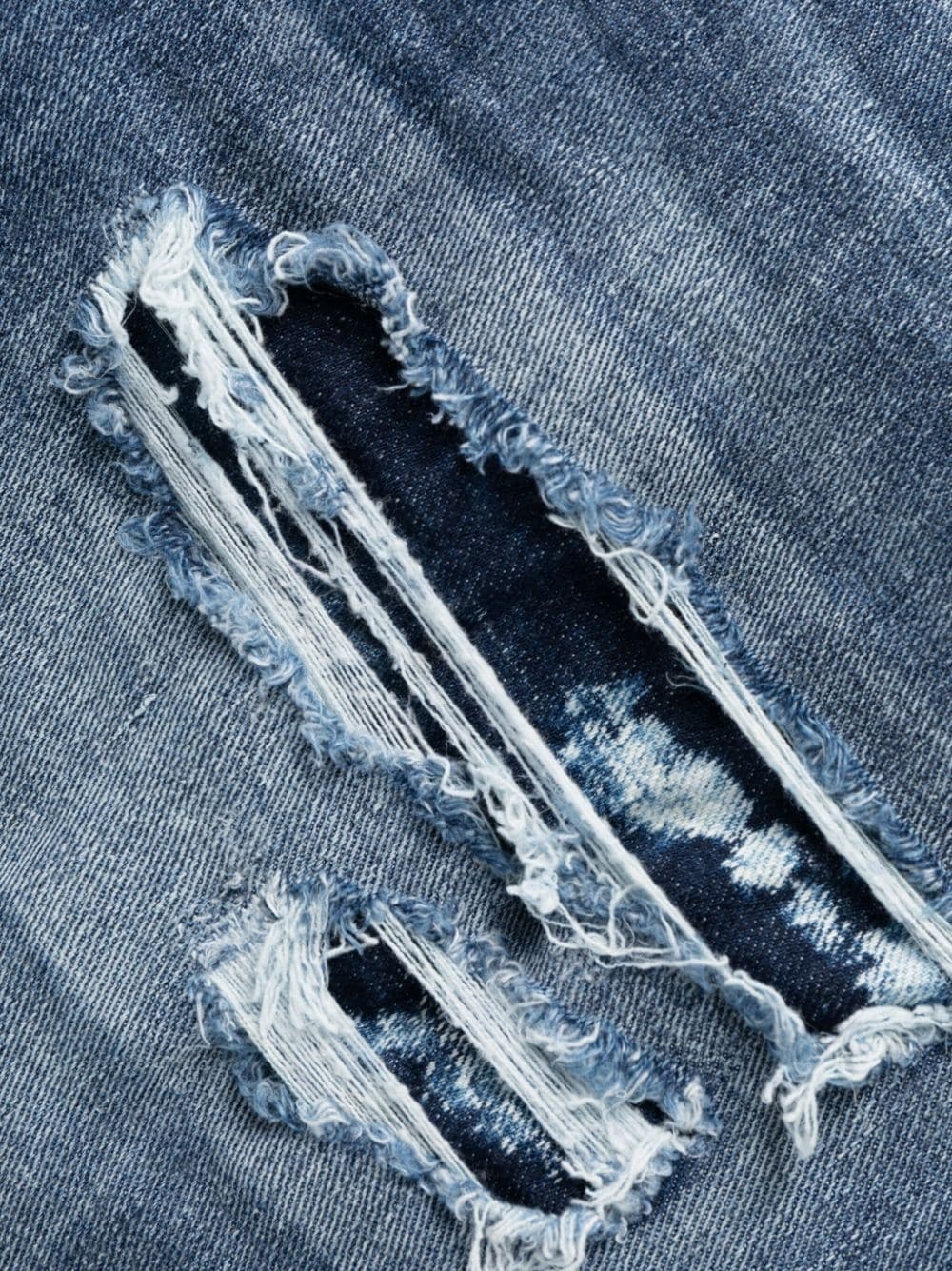 Twin Pack layered loose jeans - 7
