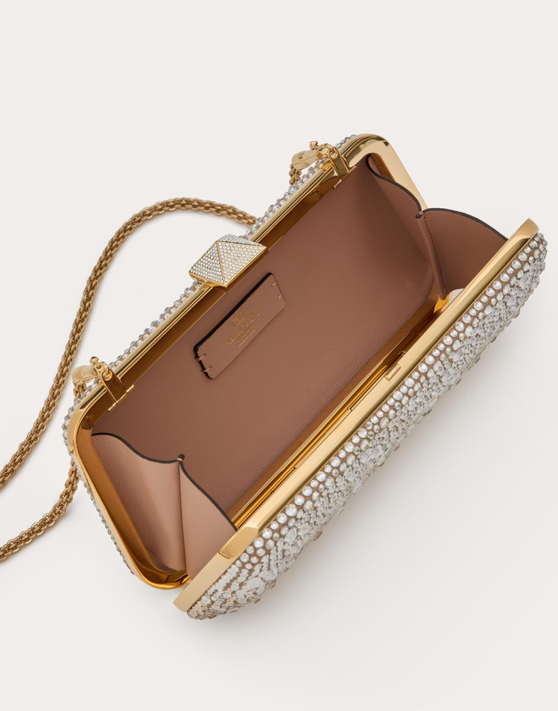 CARRY SECRETS RHINESTONE MINAUDIERE 7