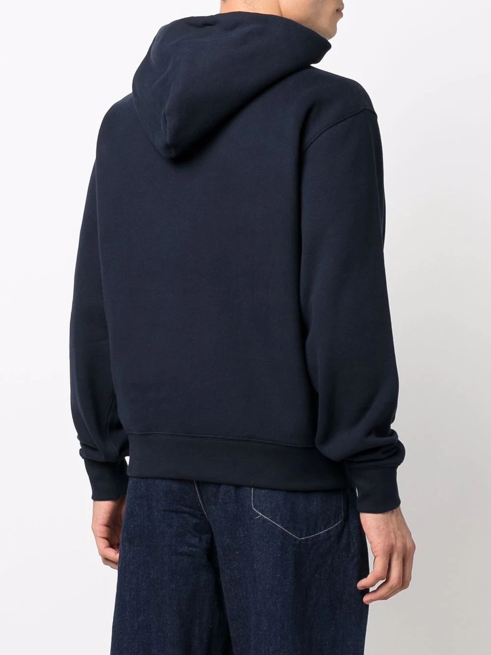 fleece drawstring hoodie - 4