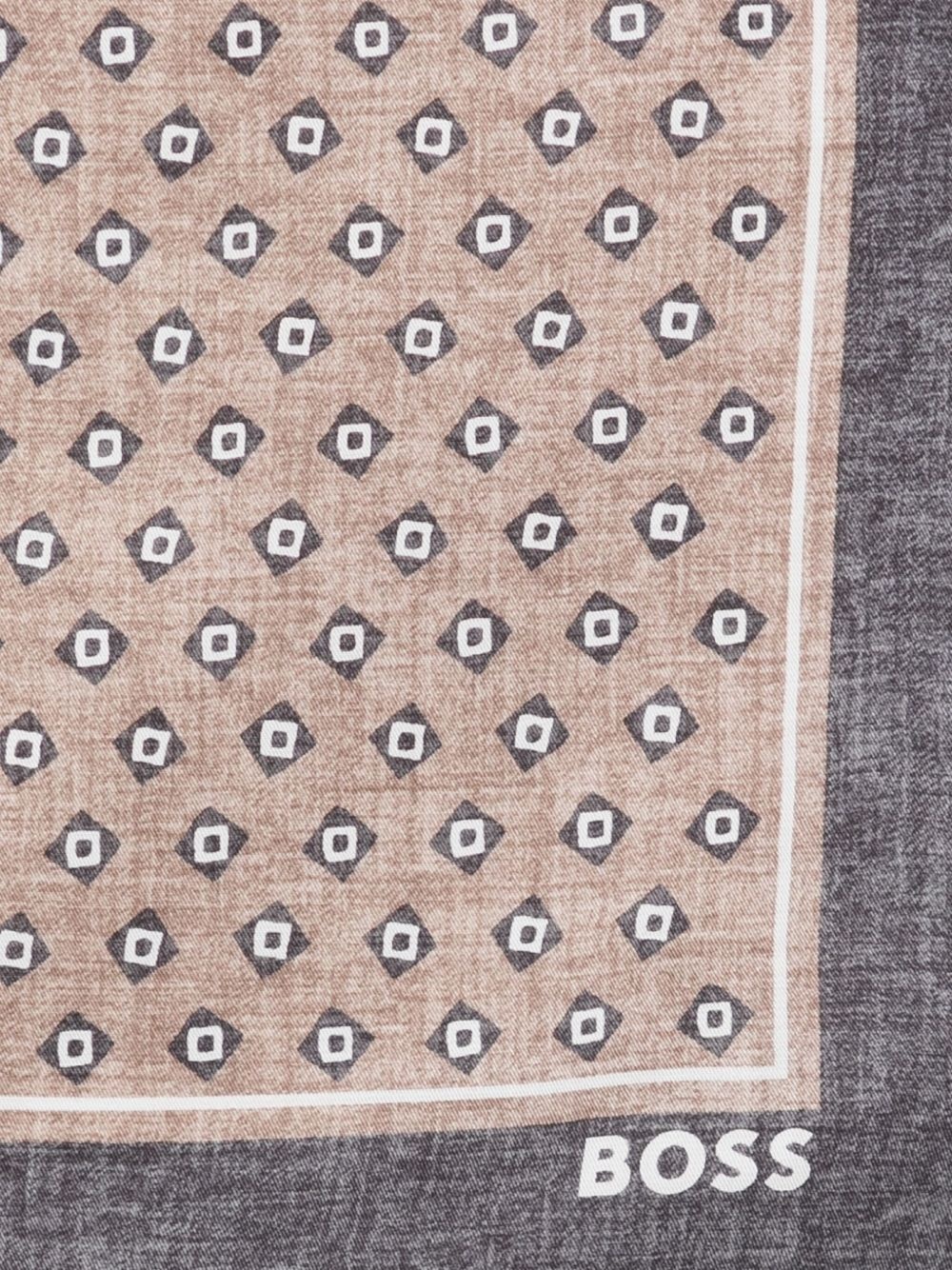 geometric-pattern pocket square - 2