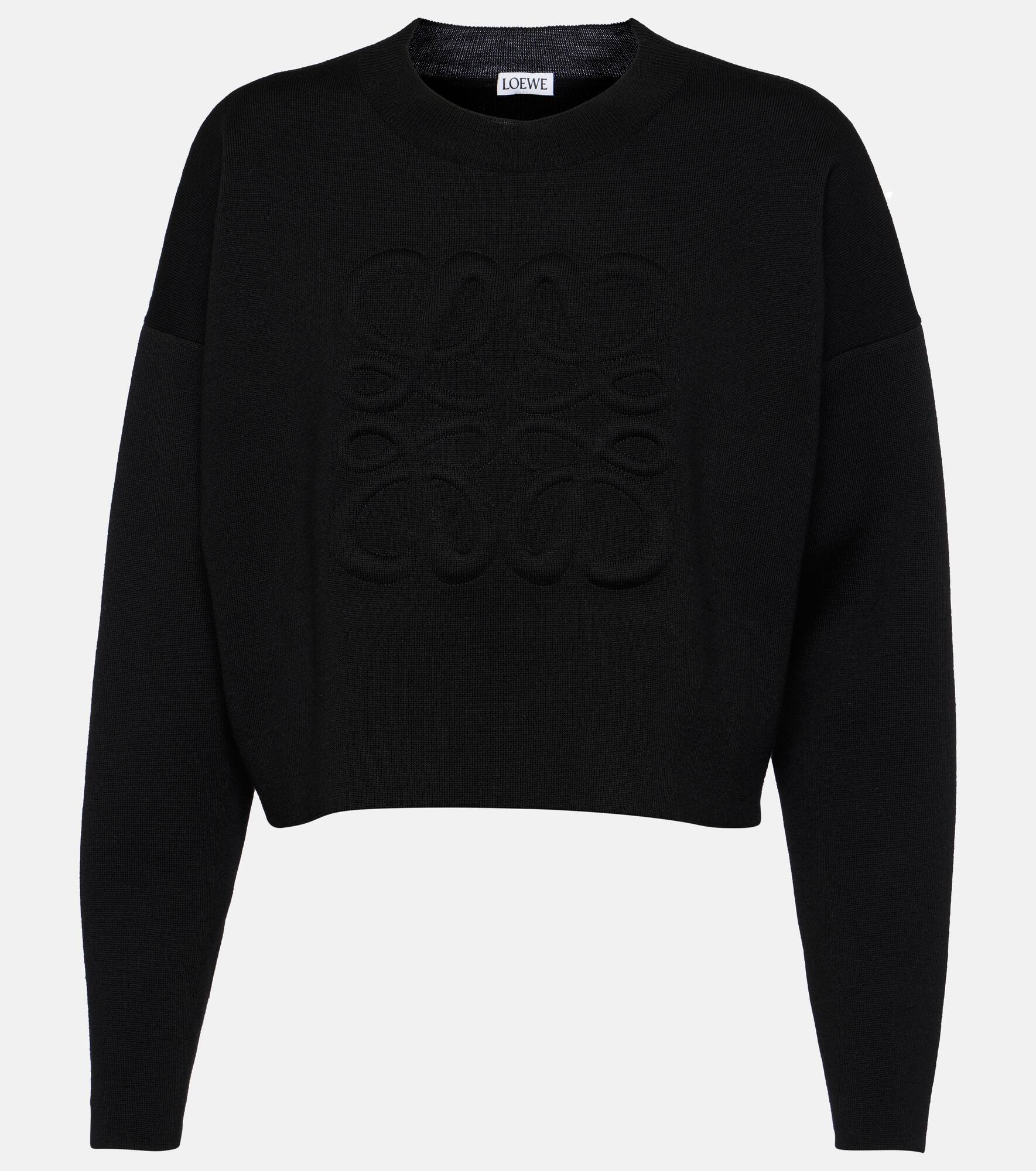 Anagram wool-blend sweater - 1