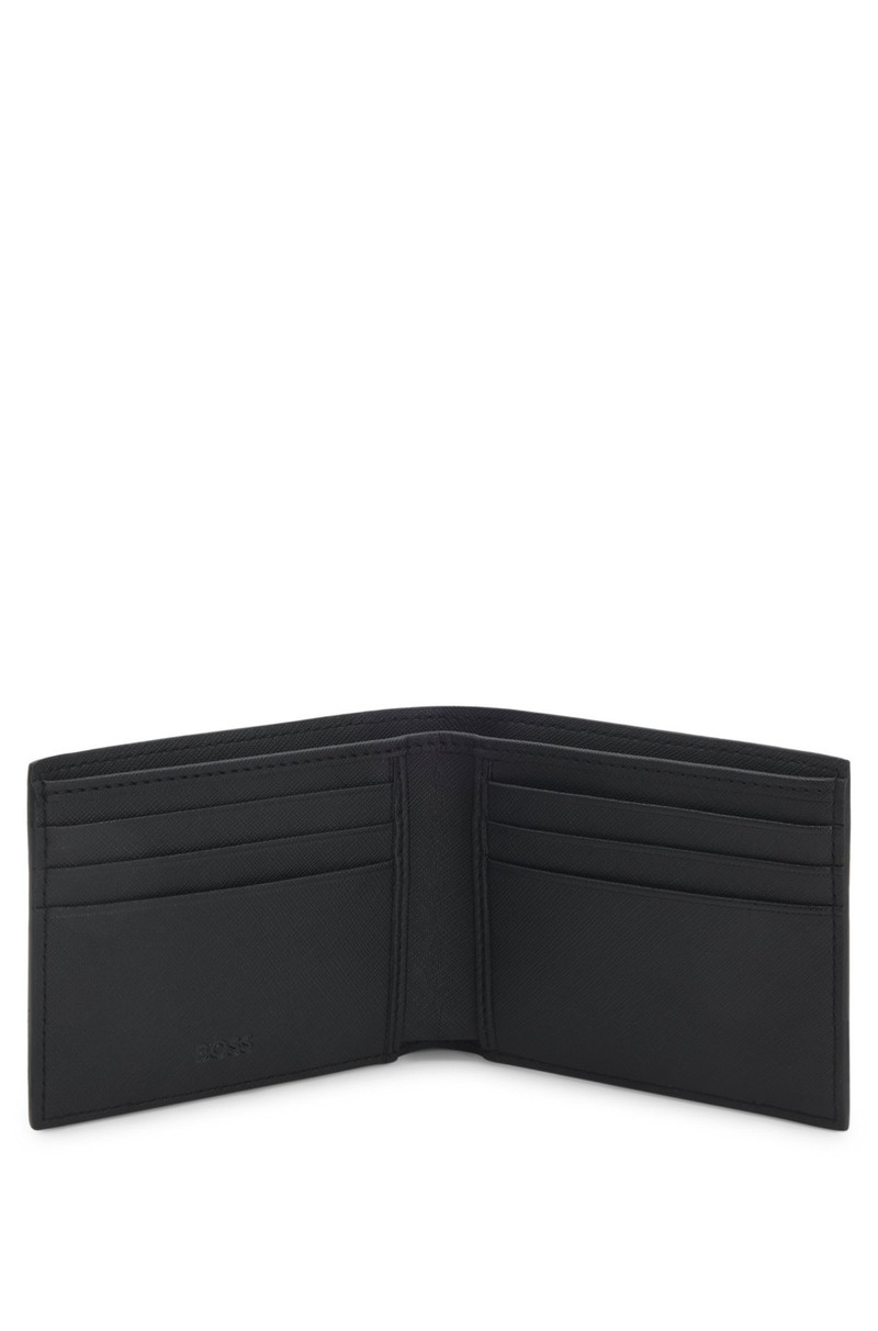 BOSS MONOGRAM WALLET WITH FOIL-EMBOSSED LOGO outlook