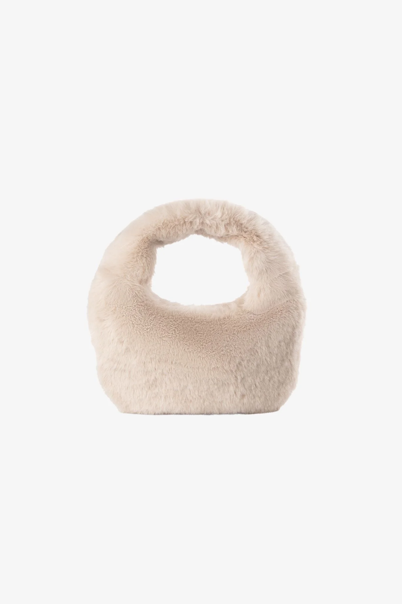 ALIX | Mini Faux Fur Hobo Bag - 1
