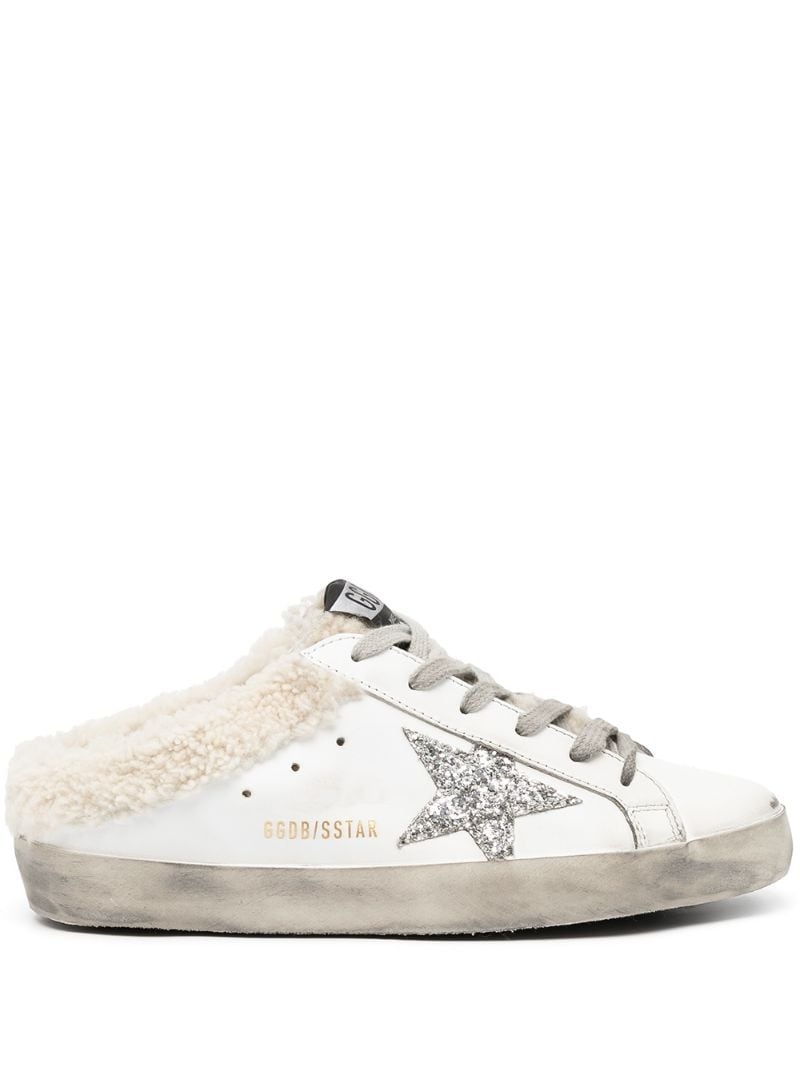 Super-Star Sabot shearling-lined sneakers - 1