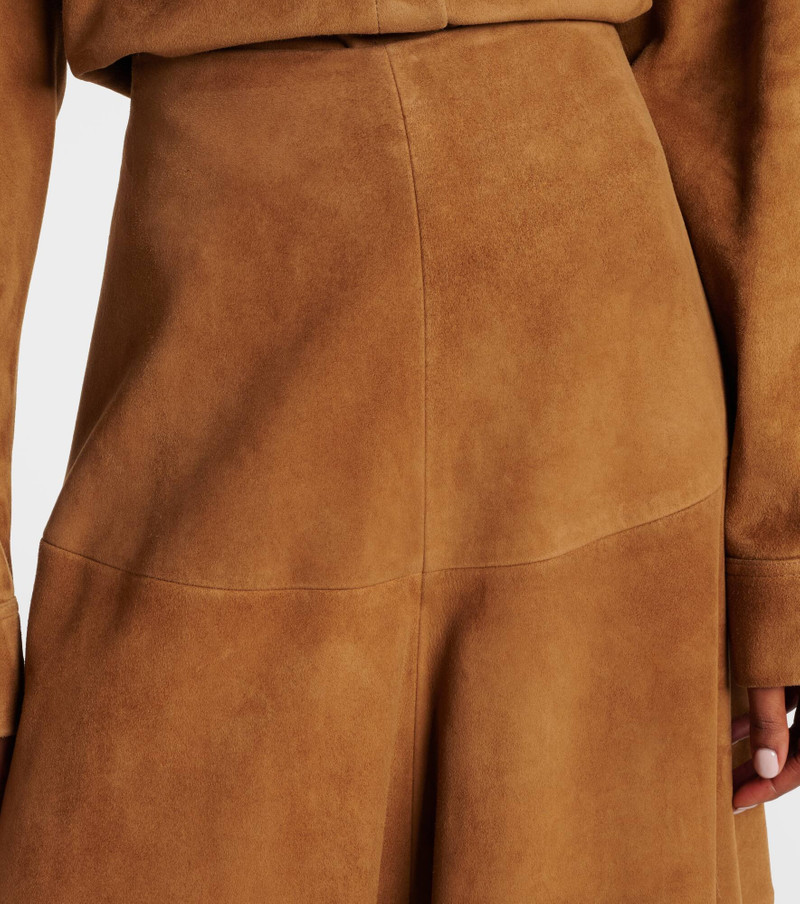 Opera suede maxi skirt 4