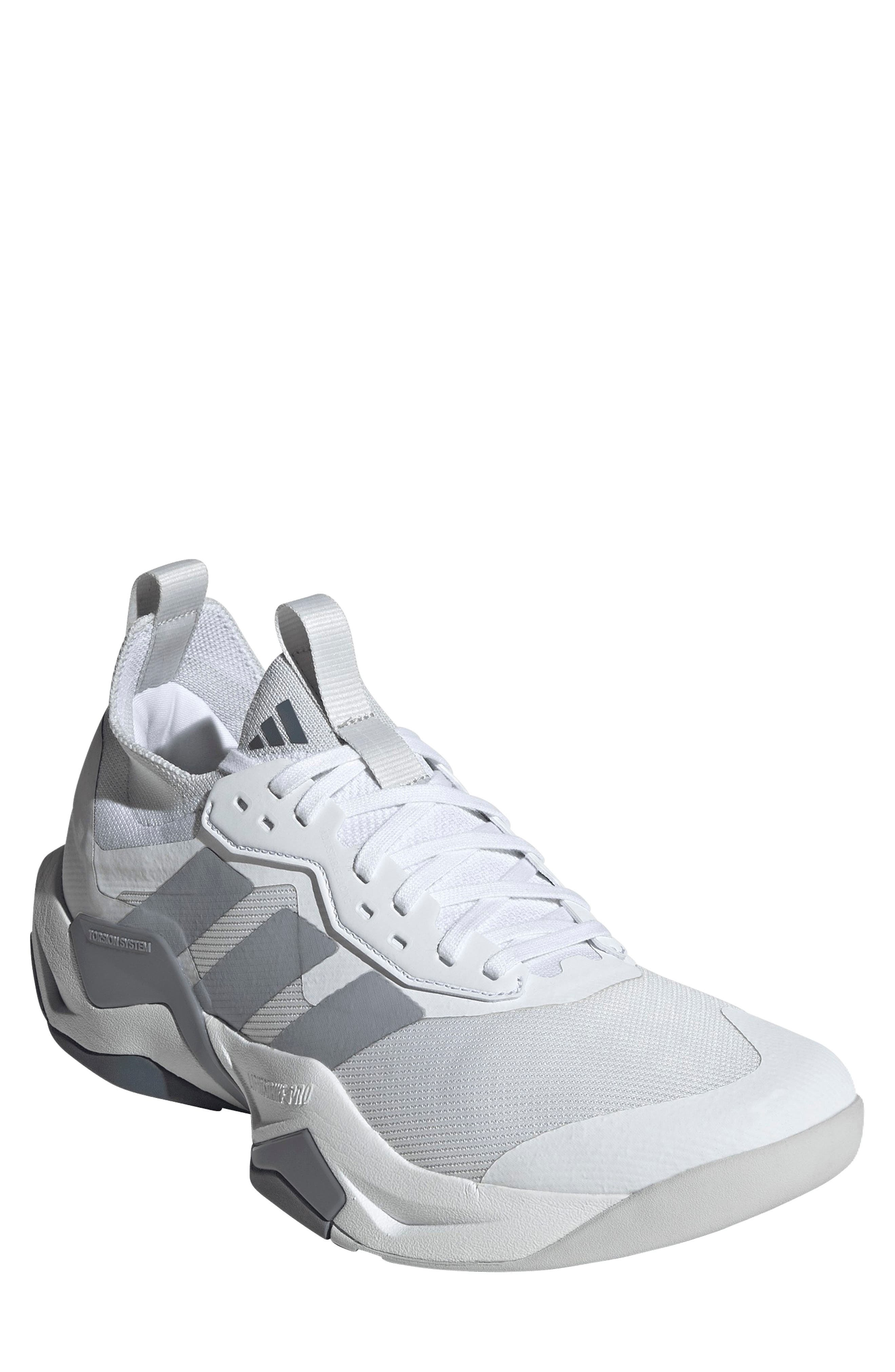 adidas Rapidmove Adv 2 HIIT Training Shoe in White/Halo Silver/Grey at Nordstrom - 1