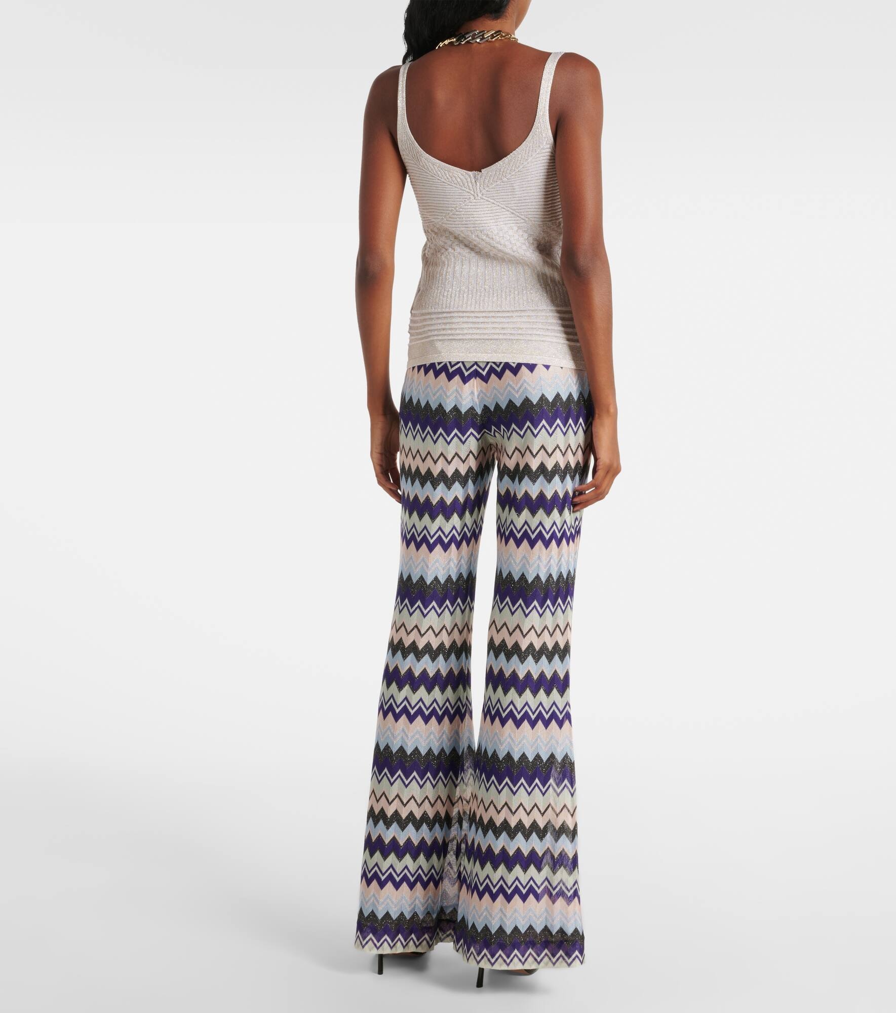 Metallic jersey tank top - 3
