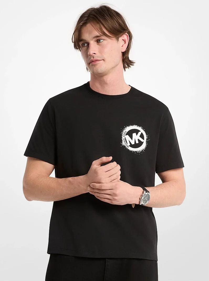 Graphic Logo Cotton Jersey T-Shirt - 1