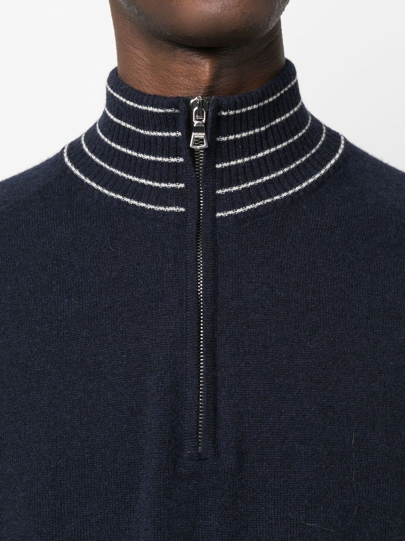Lennard high-neck jumper 5