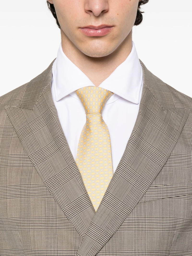 double-breasted checked suit 4
