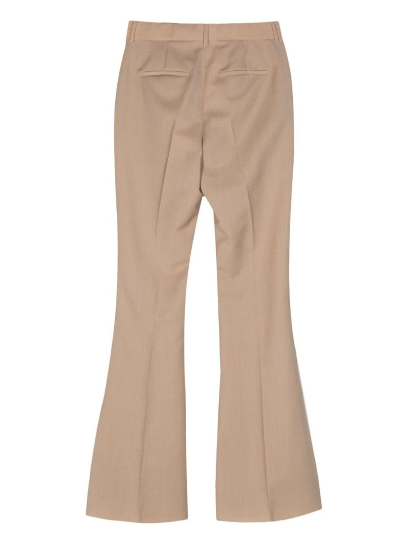 Sportmax high-waist flared trousers outlook