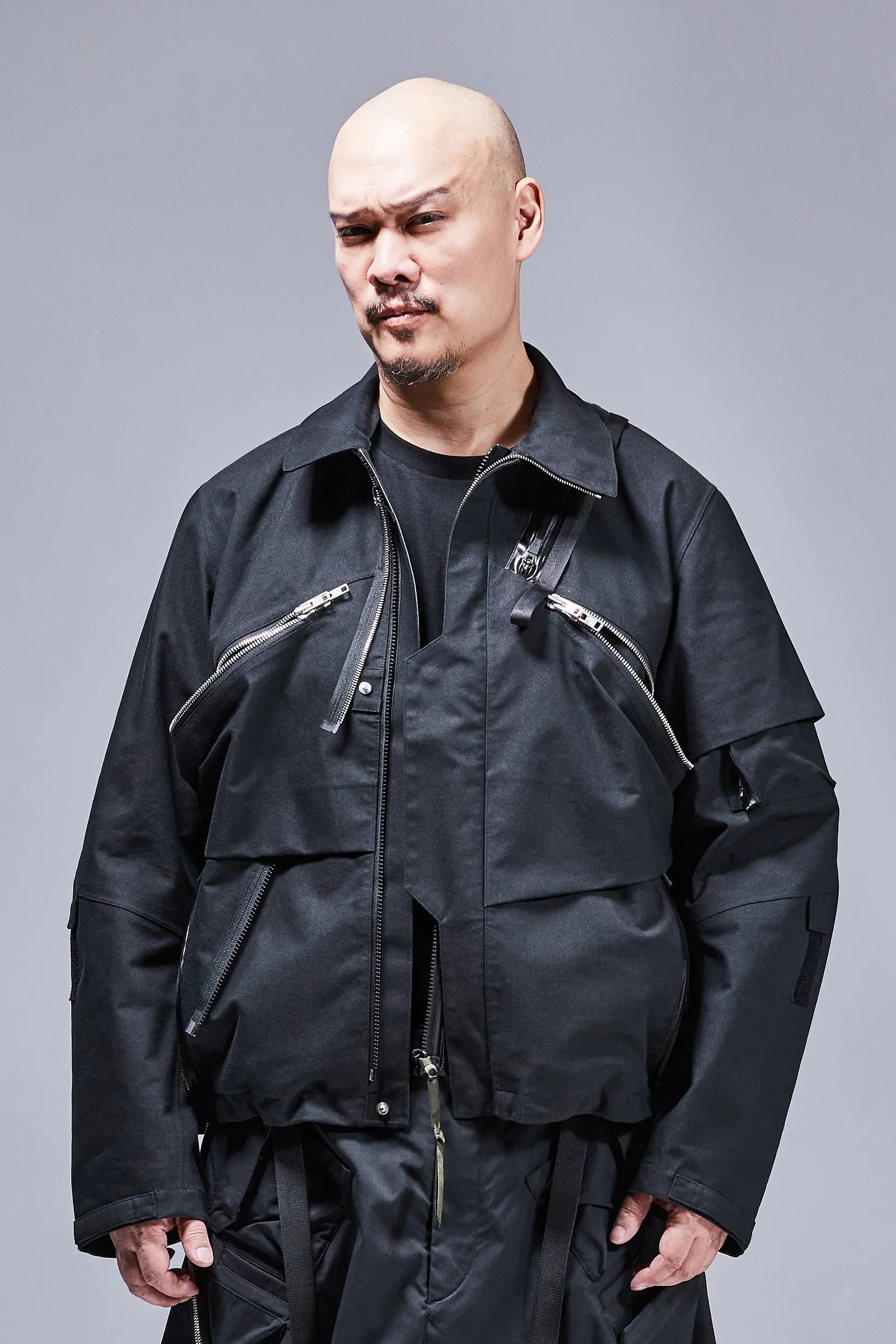 J1WB-BQ 3L Interops Jacket Black - 12
