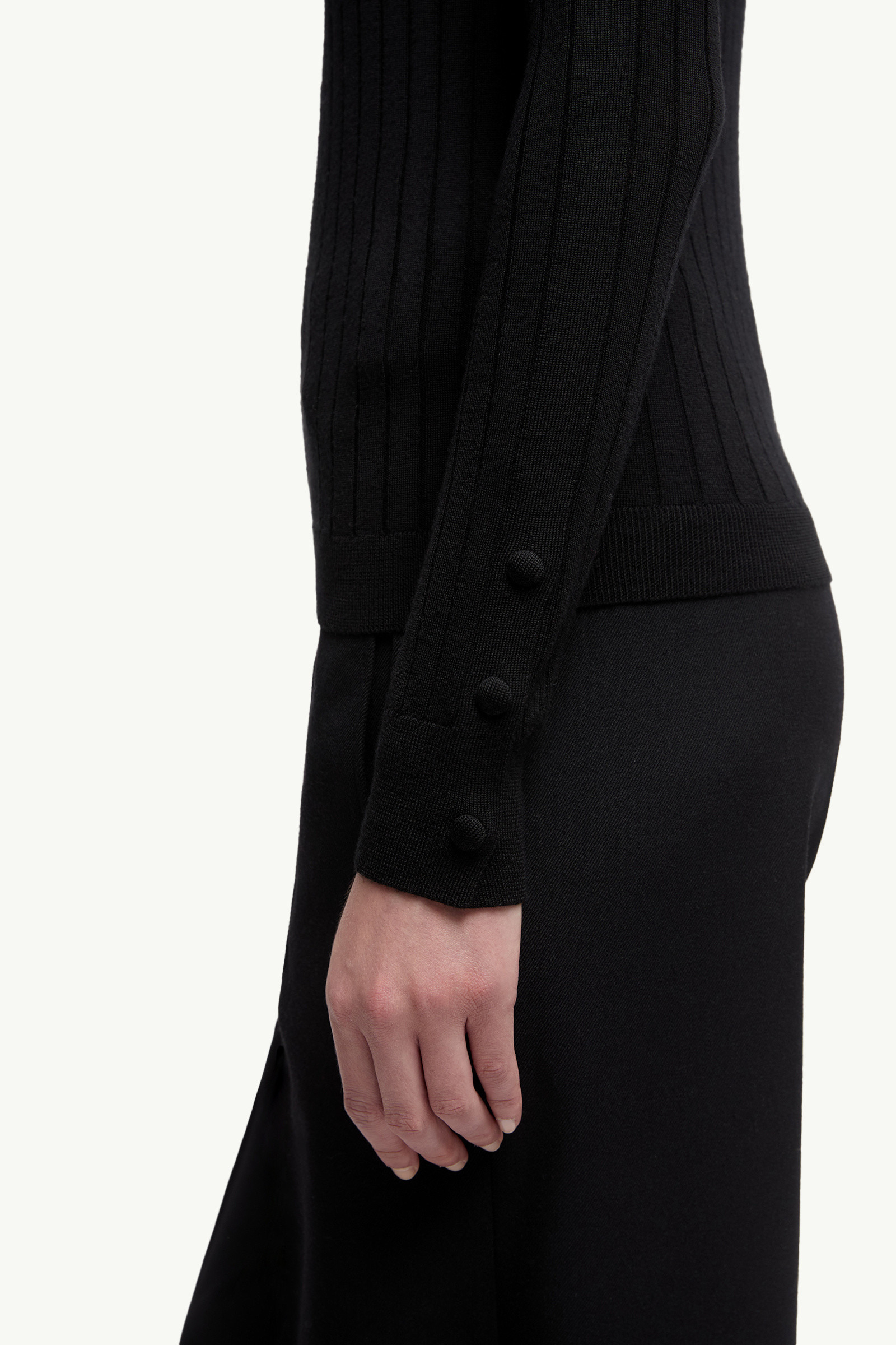 Wool & Cashmere Turtleneck Sweater - 6