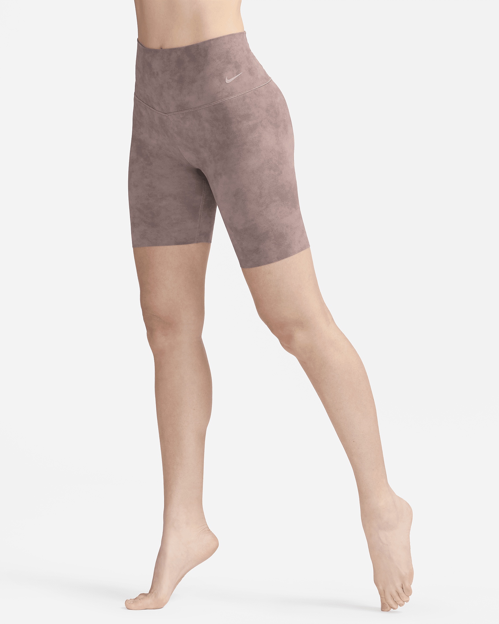 Nike Women's Zenvy Tie-Dye Gentle-Support High-Waisted 8" Biker Shorts - 3
