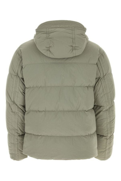 Ten C Grey nylon Survival down jacket outlook