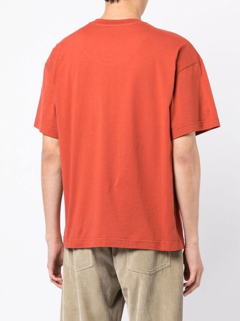 crew neck short-sleeved T-shirt - 4