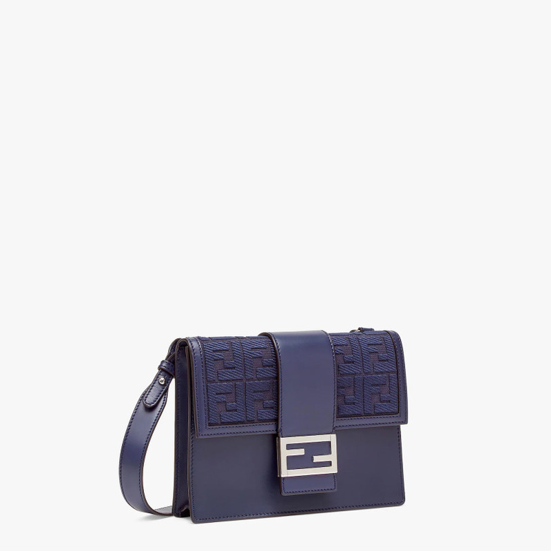 Blue leather bag 2