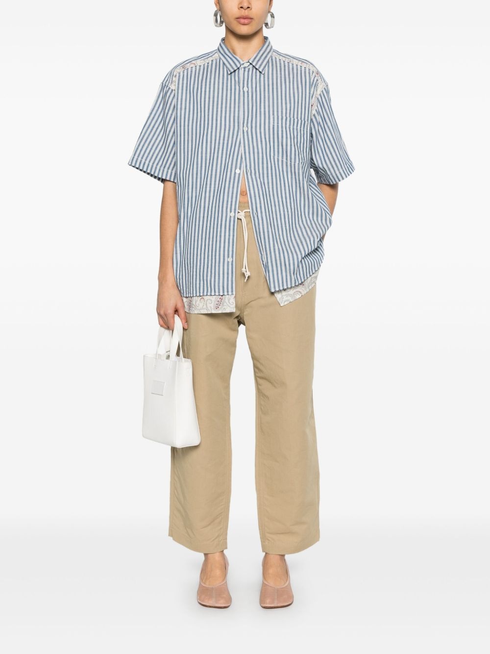 gabardine trousers - 3