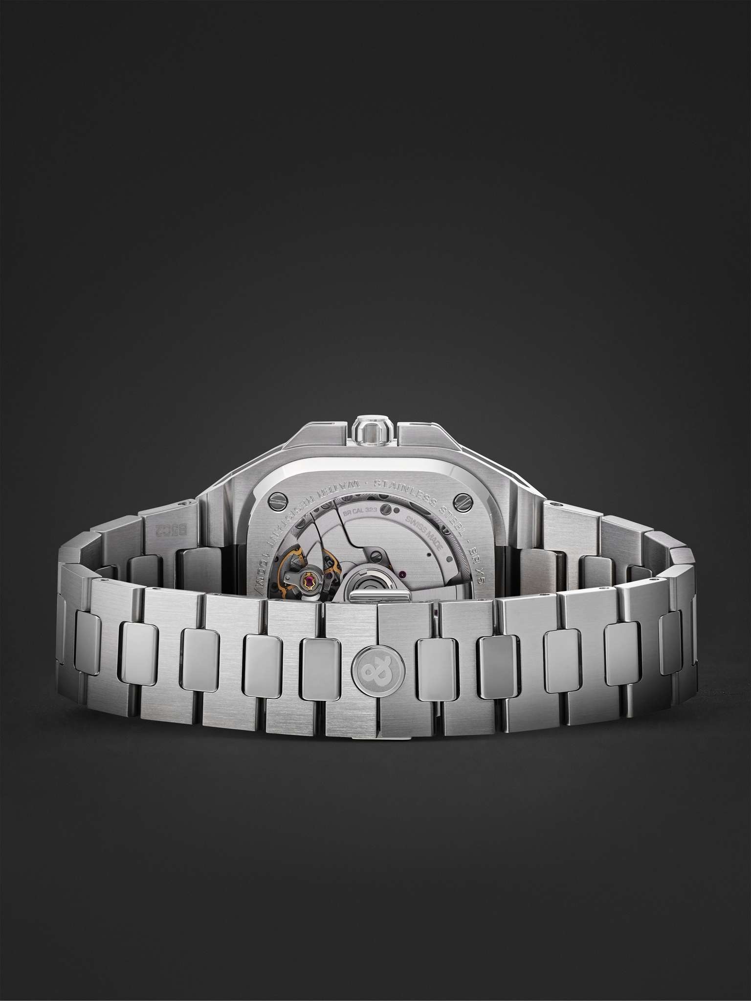 BR-X5 Automatic Chronometer 41mm Steel Watch, Ref. No. BRX5R-BL-ST/SST - 7