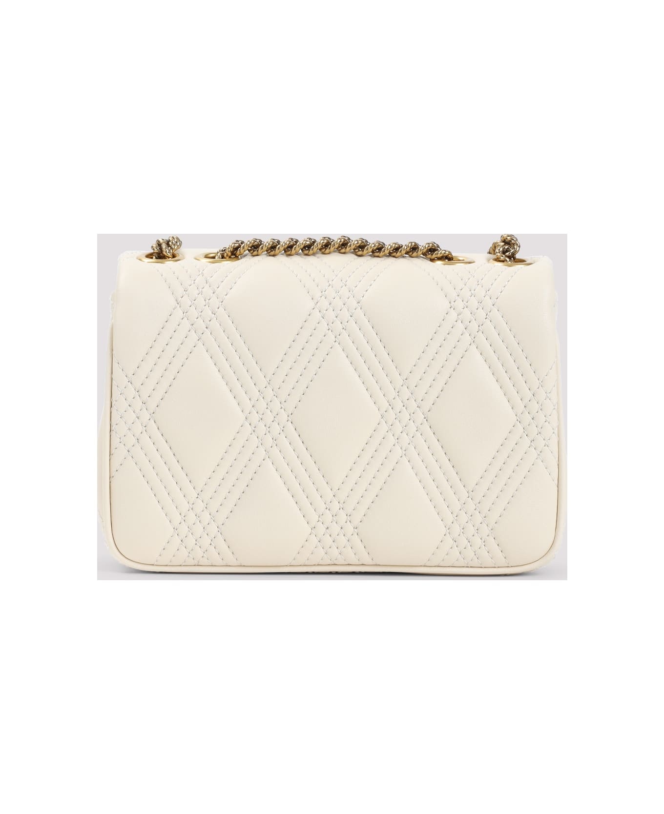 White Leather Quiltie 67 Shoulder Bag - 4