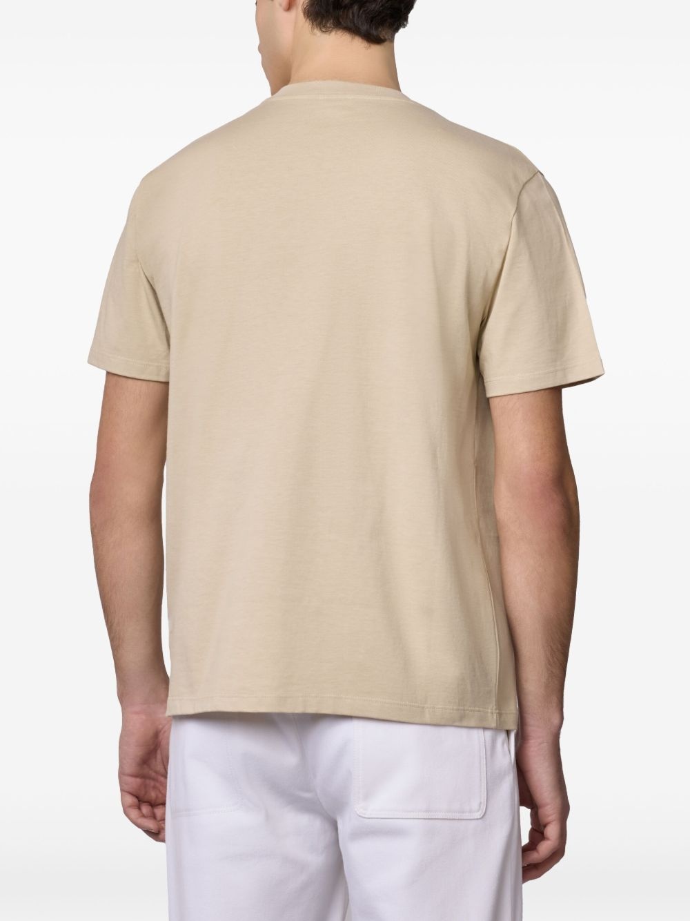 logo-embroidered T-shirt - 3