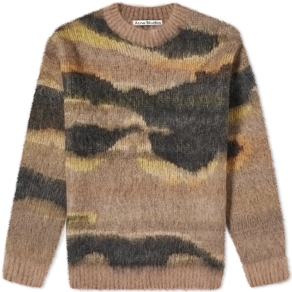 Acne Studios Klinac Fur Print Knit - 1