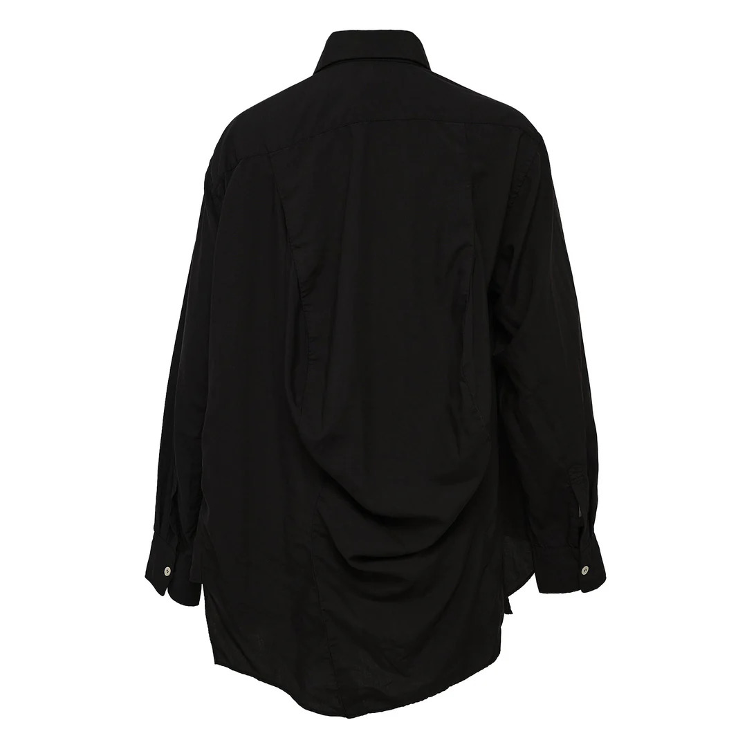 Polyester Broad Asymmetrical Blouse - 2