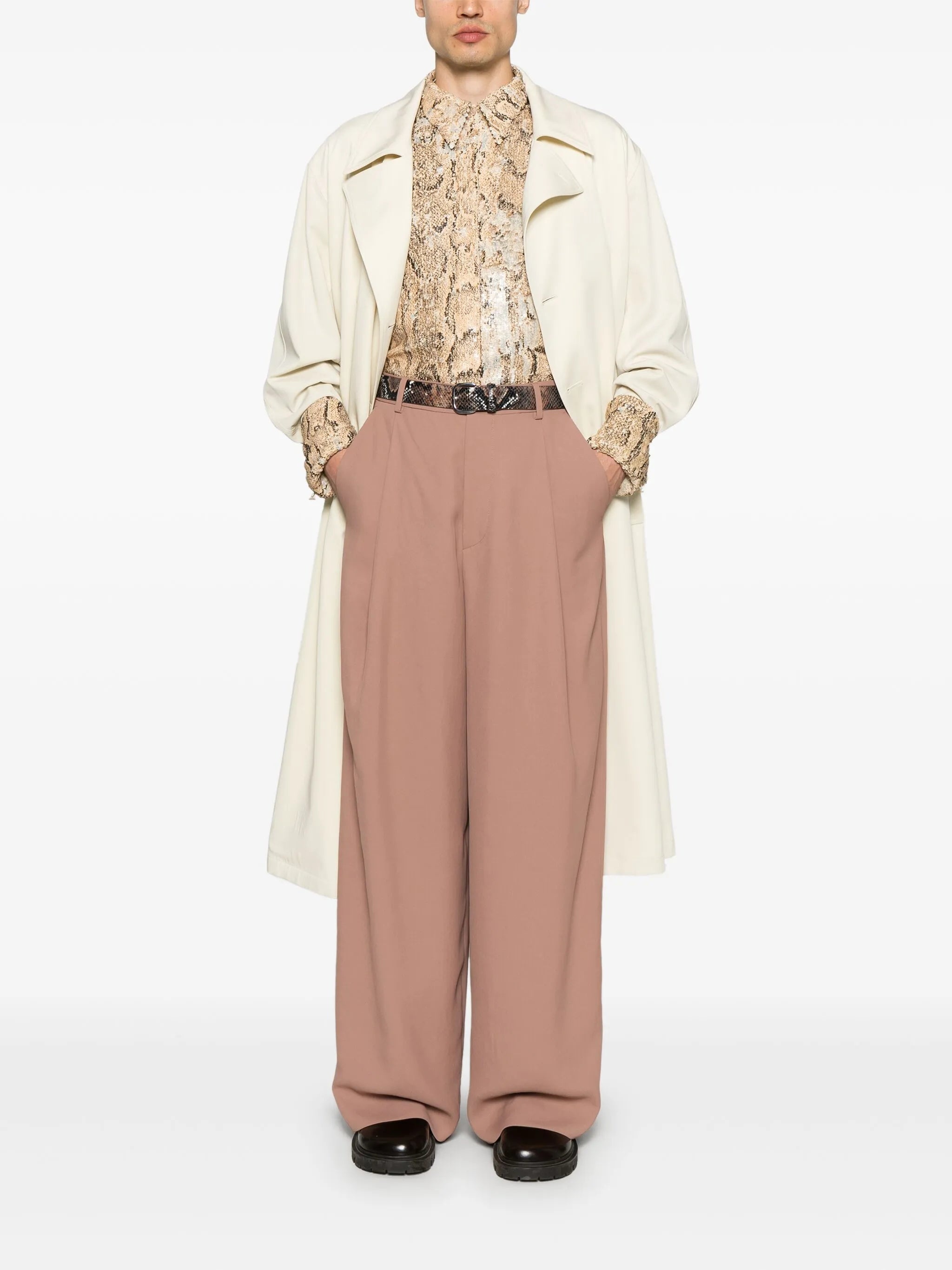 Pleated Trousers - 4