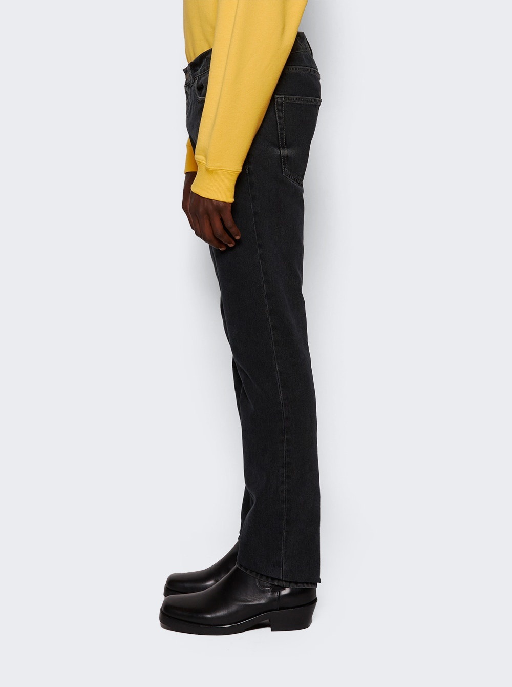 Slim Fit Jeans Dark Blue-black - 4