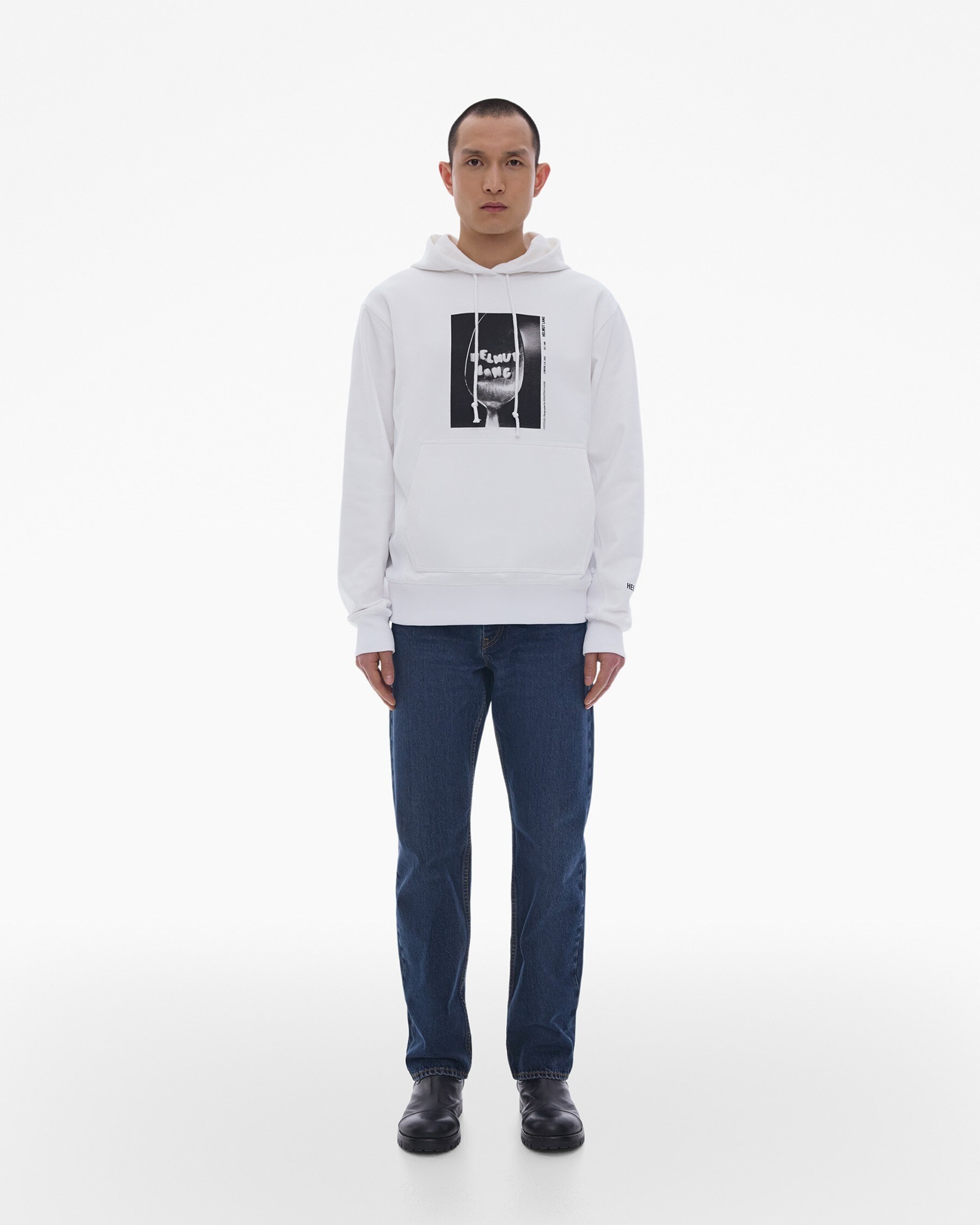 Helmut Lang Jacquard Crewneck Sweater