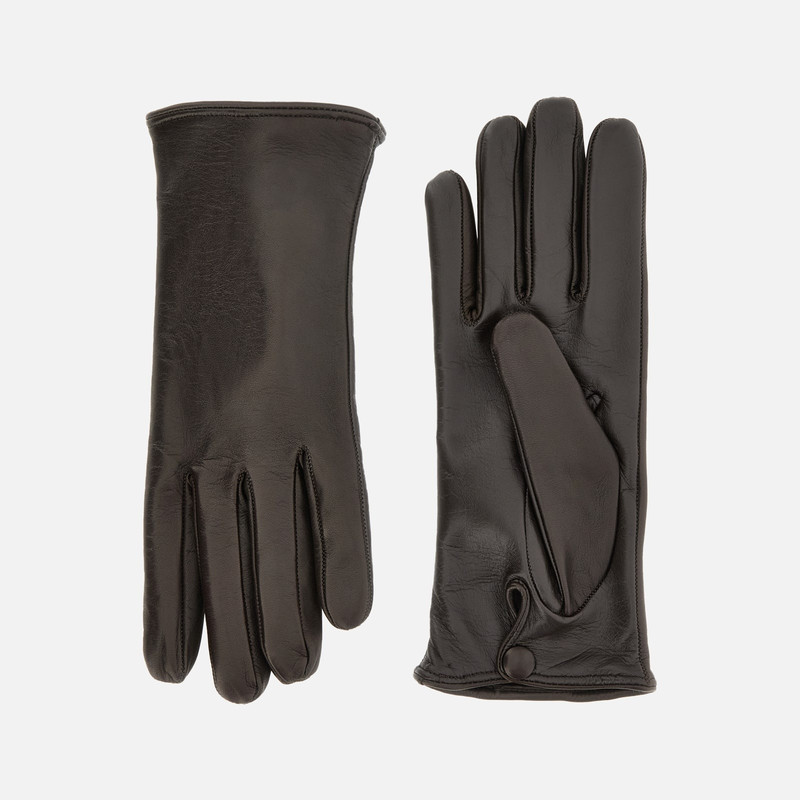 Touch Gloves in Leather Black 1