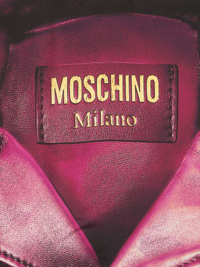 Moschino jacket-print silk scarf outlook